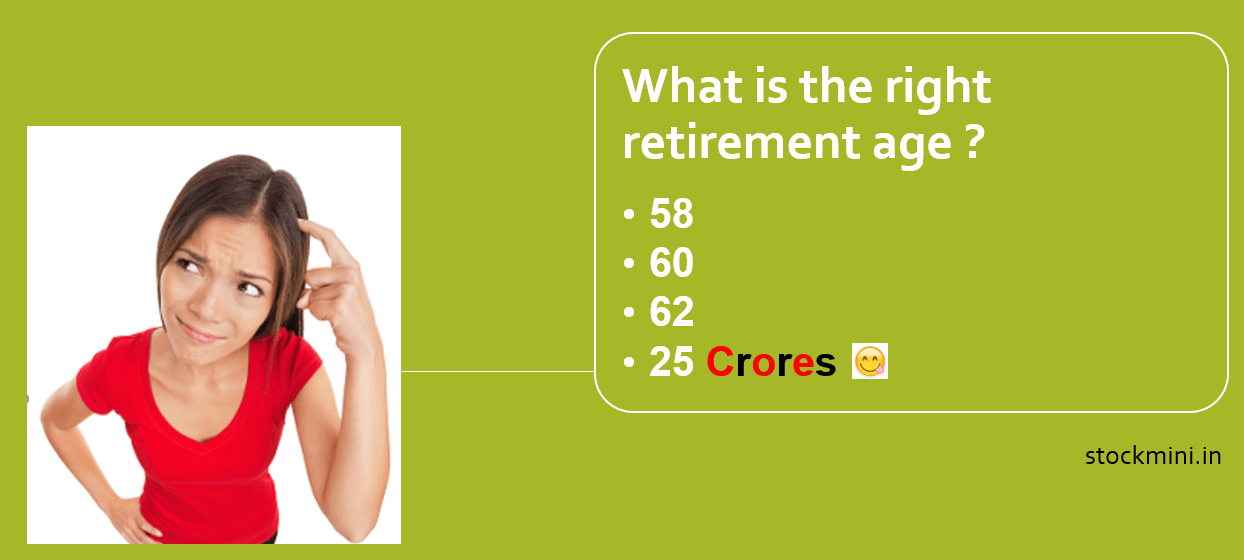 What is the right retirement age